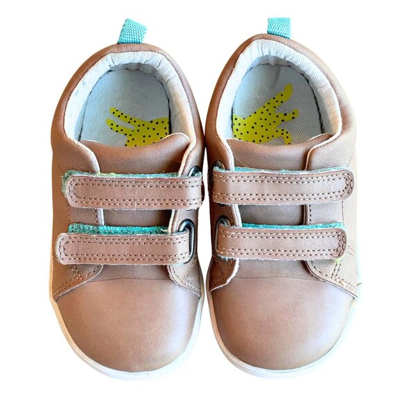 Ten Little Toddler Little Everyday Original Sneaker, Mocha Brown - Size 8 - Picture 1 of 9